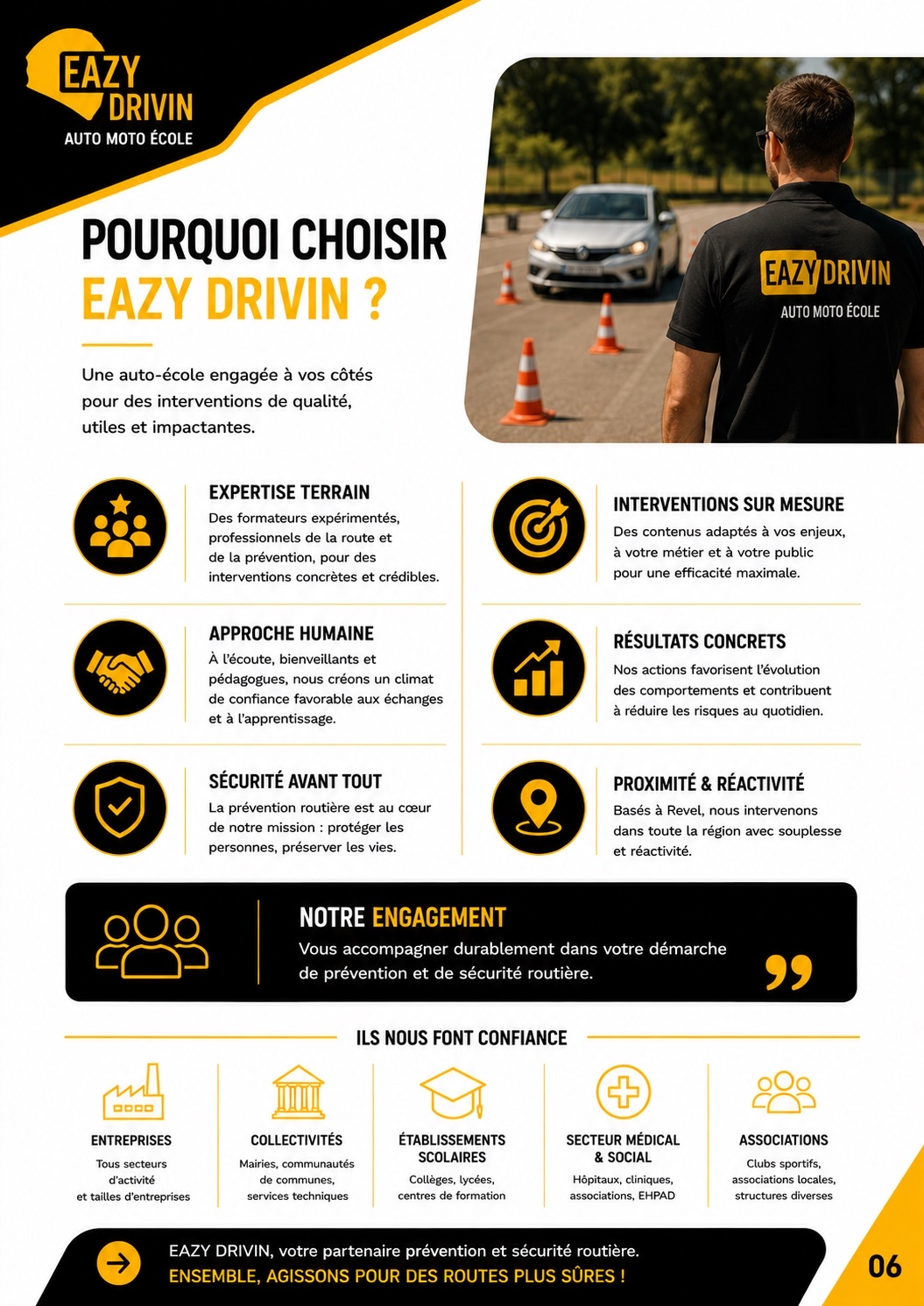 Pourquoi choisir Eazy Drivin