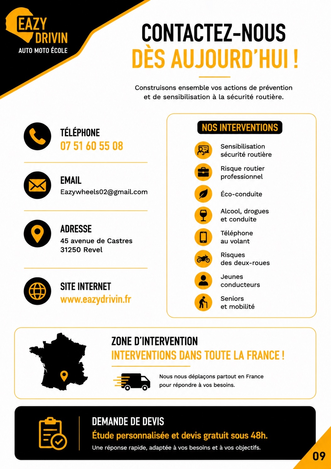 Contactez-nous